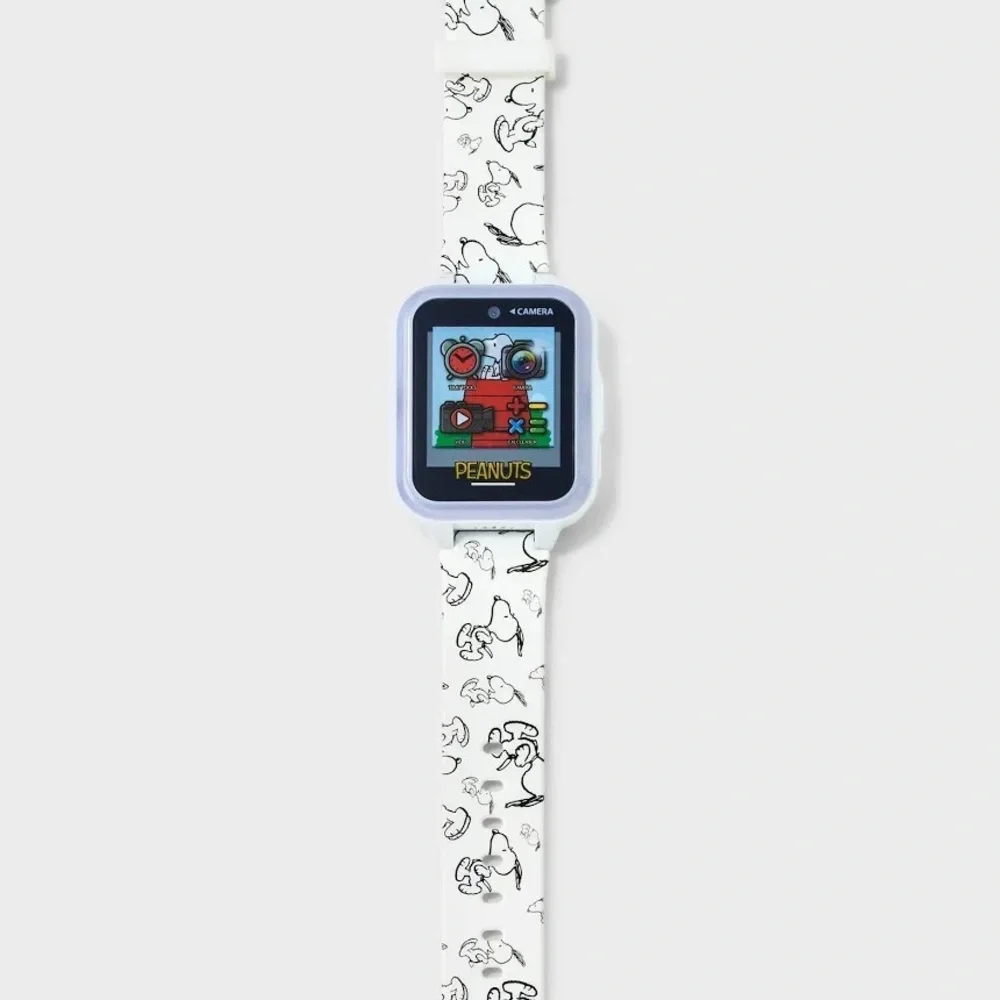 Peanuts Smartwatch for Kids - White and Black